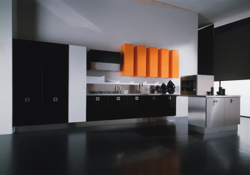 8kitchen-cabinets-dali-glossy italian style kitchens