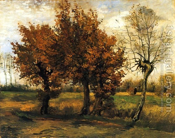 paintings of trees. Van Gogh#39;s paintings and