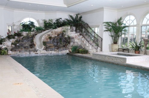 inside pools