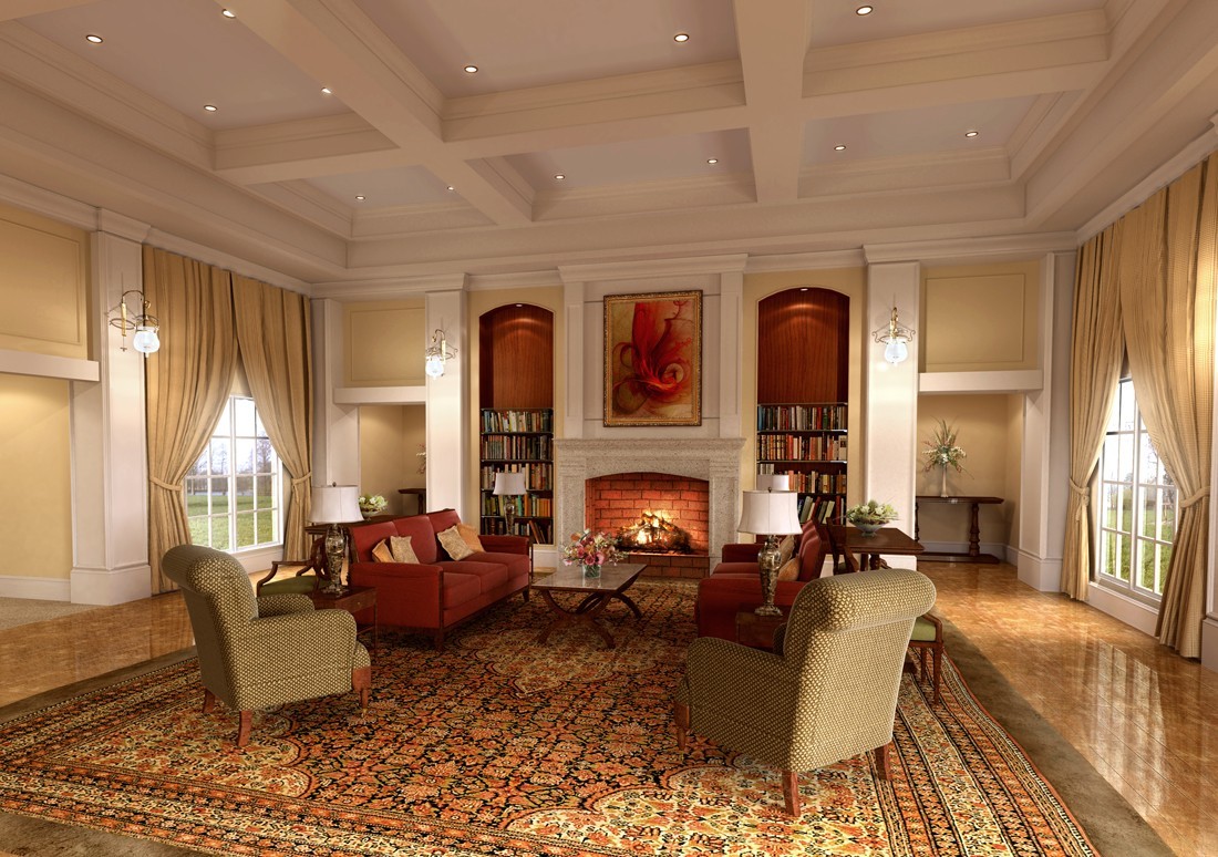 Classic Home Interior Design Living Rooms