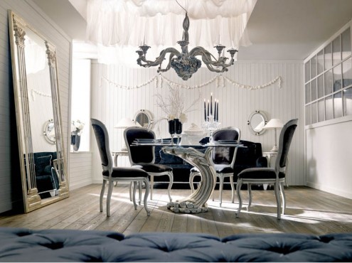 italian interior design dining room