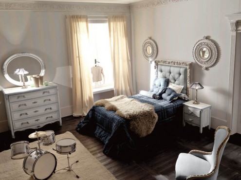 italian interiors luxury bedroom  interior design italian classic style