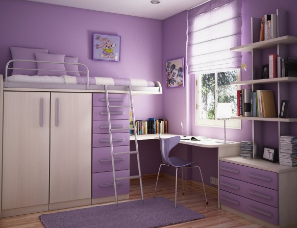 unique luxury kids room loft bed