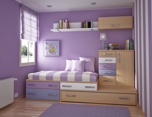 kids room violet