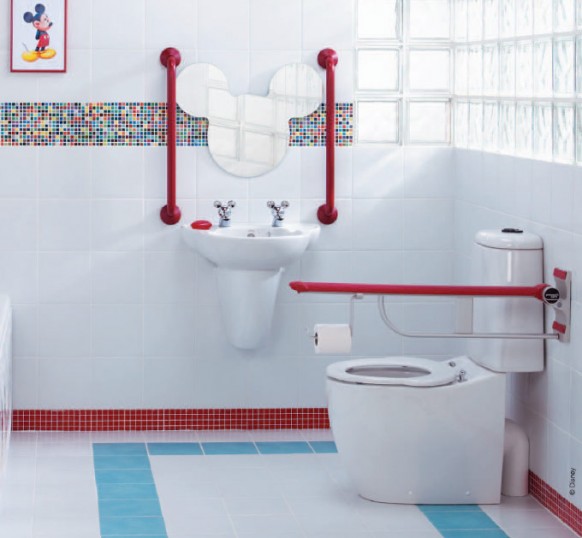 sleek design luxury kids bathroom