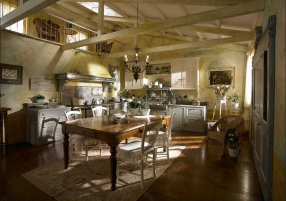 English and French Country Kitchens traditional country kitchens