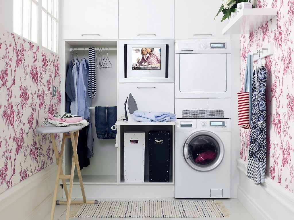 Laundry Room Storage Ideas | Kitchen Layout and Decor Ideas