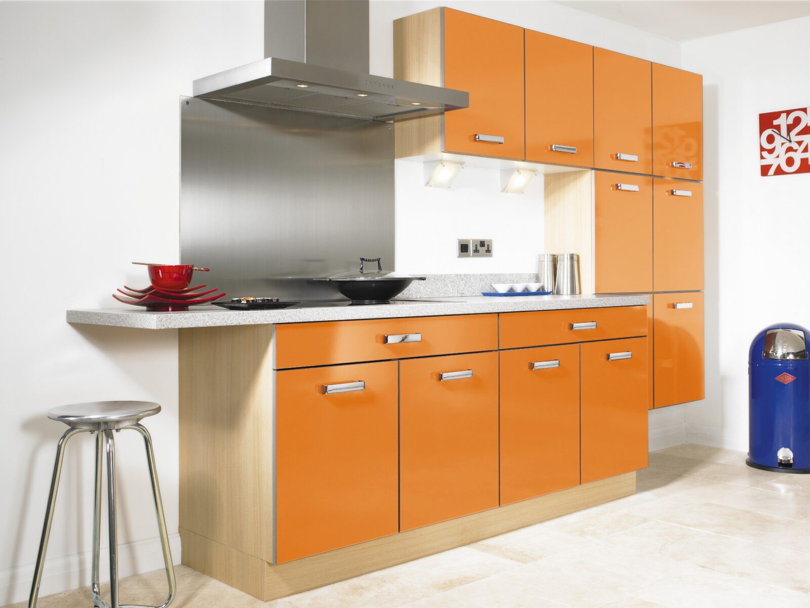 Orange Kitchens