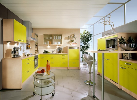 Bobilia Yellow Kitchen