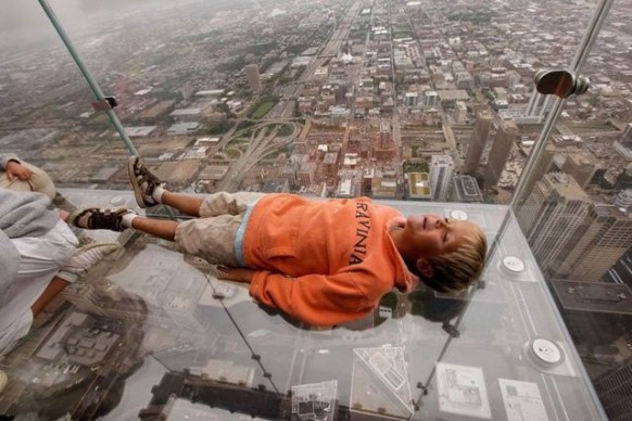 sears tower balcony