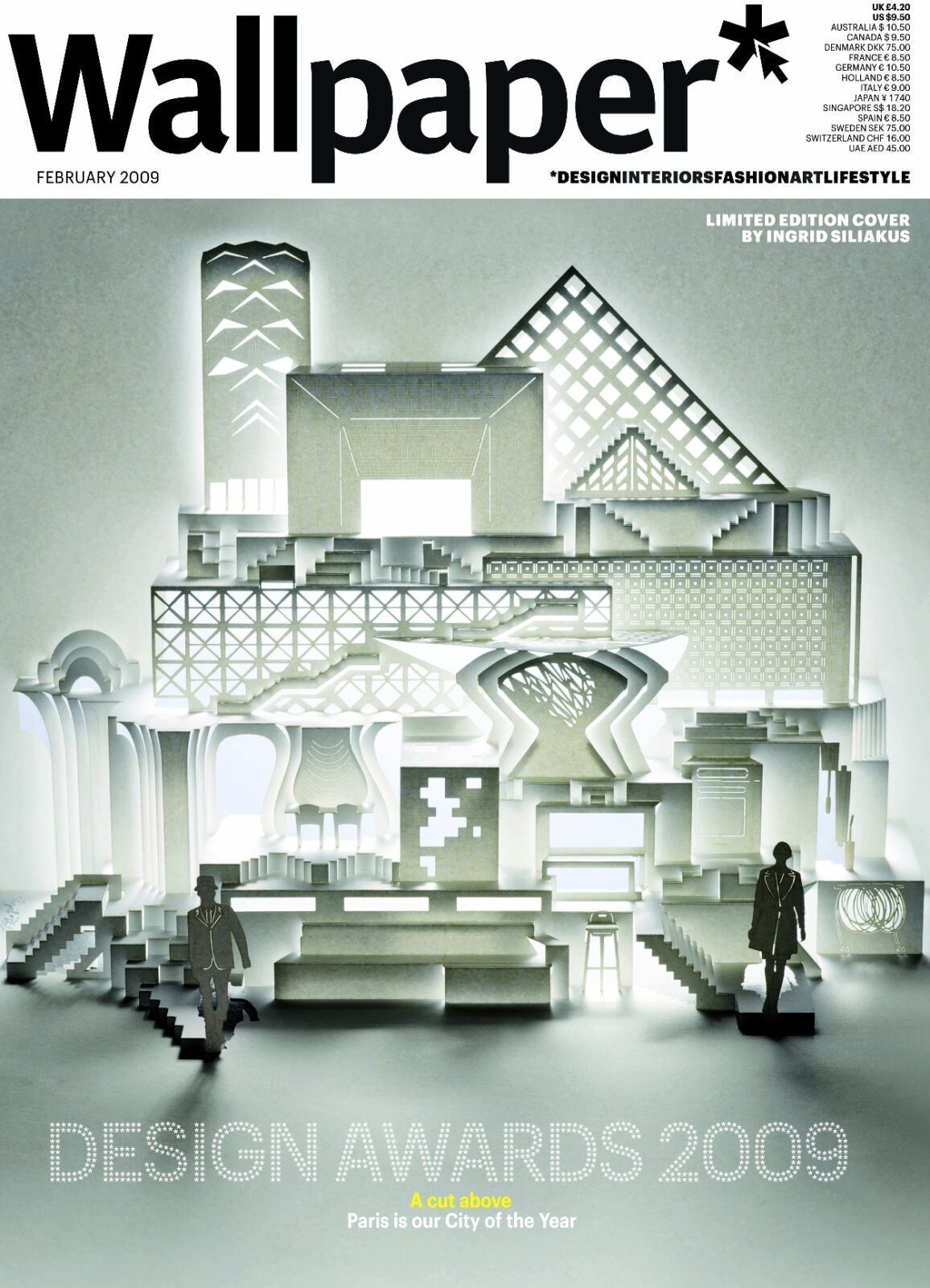 Wallpaper* magazine featured her work on a limited edition cover this Wallpaper* magazine featured her work on a limited edition cover this