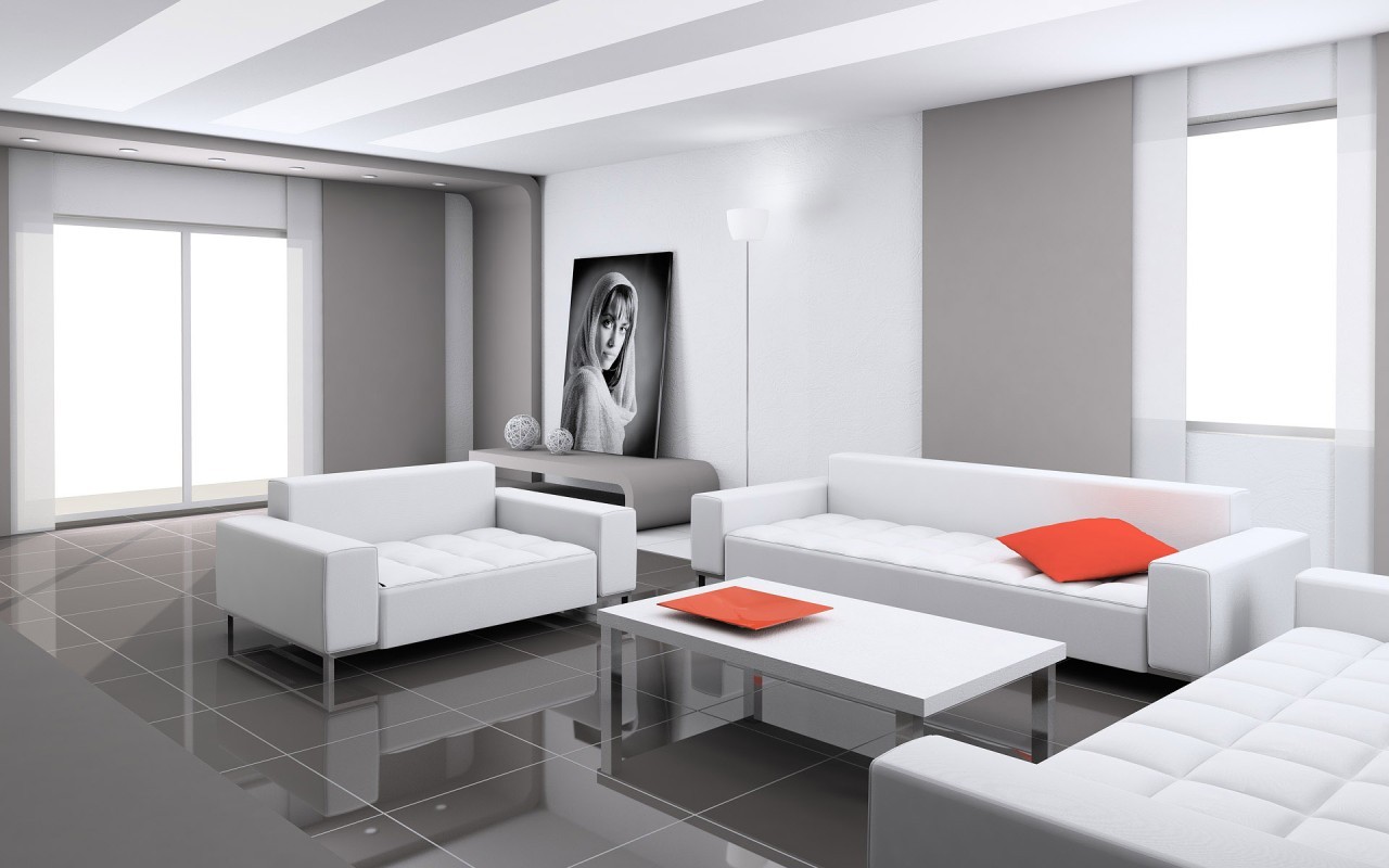 White Living Room Furniture