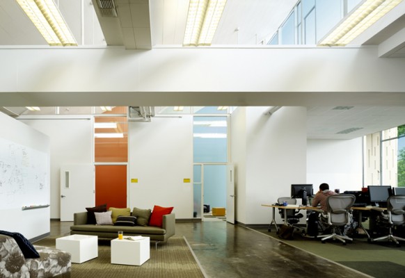 Google Office Design Facebook Office Interior