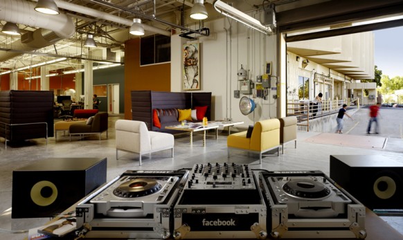 facebook office lounge