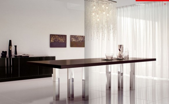 scintillating dining room