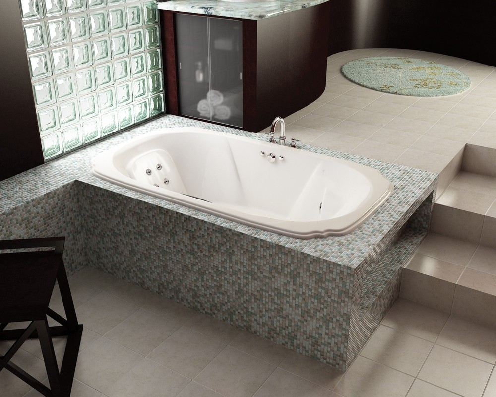 Asian Design Bathrooms Asian design bathroom with authetnic vision and candles decoration