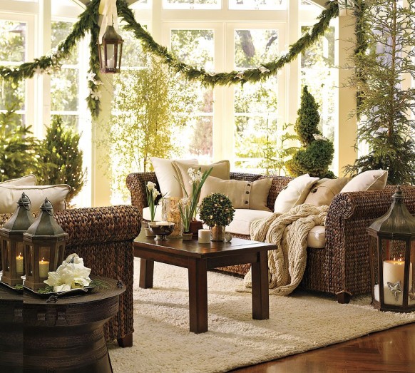 christmas interiors - living room 