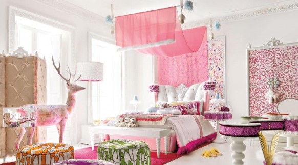 Luxurious Interiors-Girl room Ideas