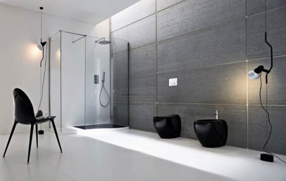 New White Design Bathrooms Concept