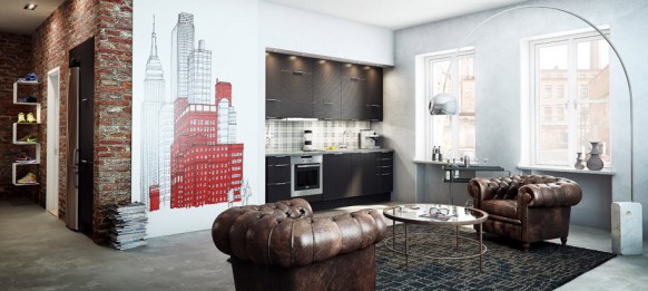 scandinavian kitchen
