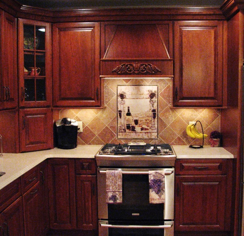 Wine Country Kitchen Backsplash