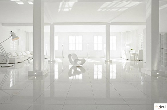 baeutiful white interiors