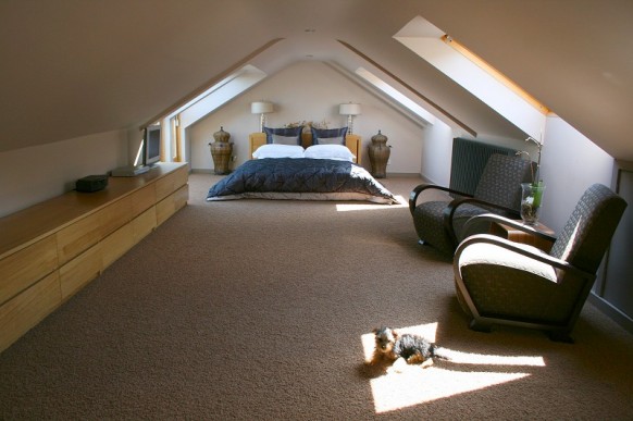 Attic Spaces Design For Minimalis Home