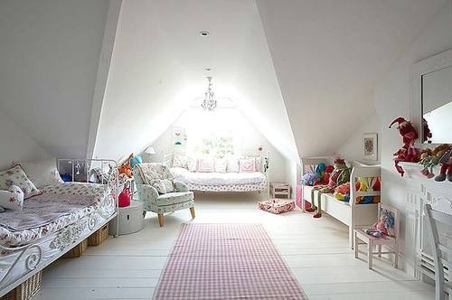 Attic Spaces Design For Minimalis Home