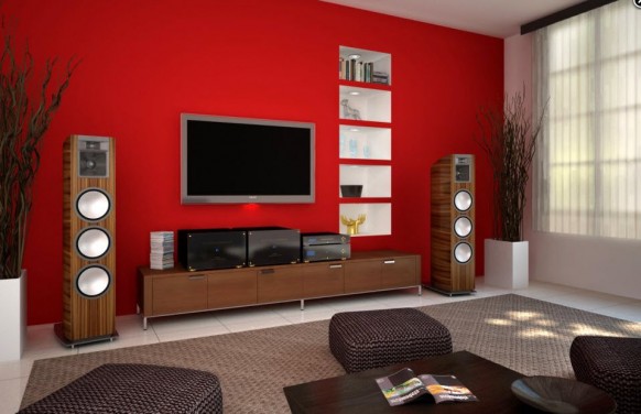 Living Rooms That Are Designed Around Televisions