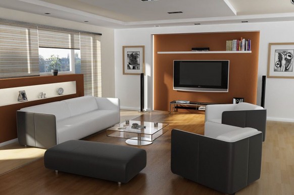 Living Rooms That Are Designed Around Televisions