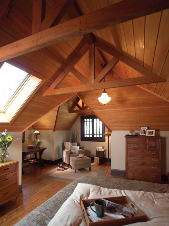 Cool Attic Spaces Design Ideas