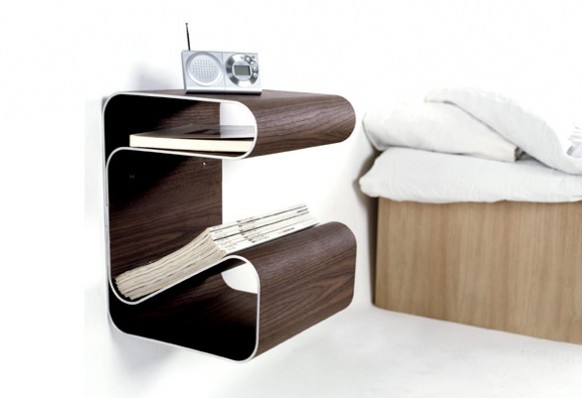 curvy side table 582x398 25 Stunning Side Table Designs