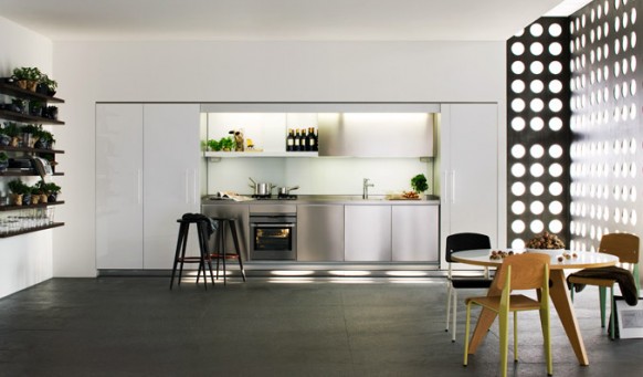 Modern luxury kitchen interior design idea