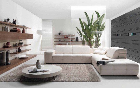 Unique And Elegant  Living Room Styles 2010 by Natuzzi