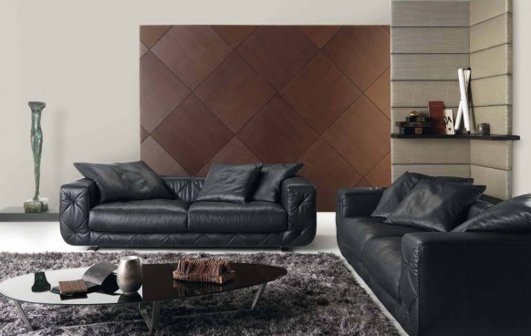 Unique And Elegant  Living Room Styles 2010 by Natuzzi