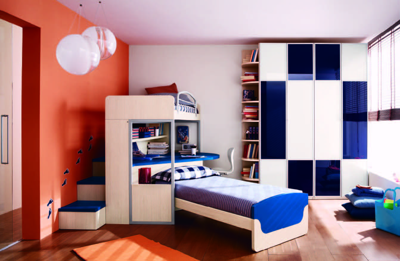 Fabulous modern themed rooms for boys and girls