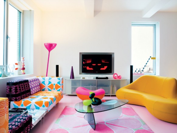 New Karim Rashid Apartment Interiors | NATURAL INTERIOR DESIGN 2010