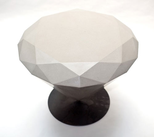brag Corian diamond table 10 Strange Table Designs
