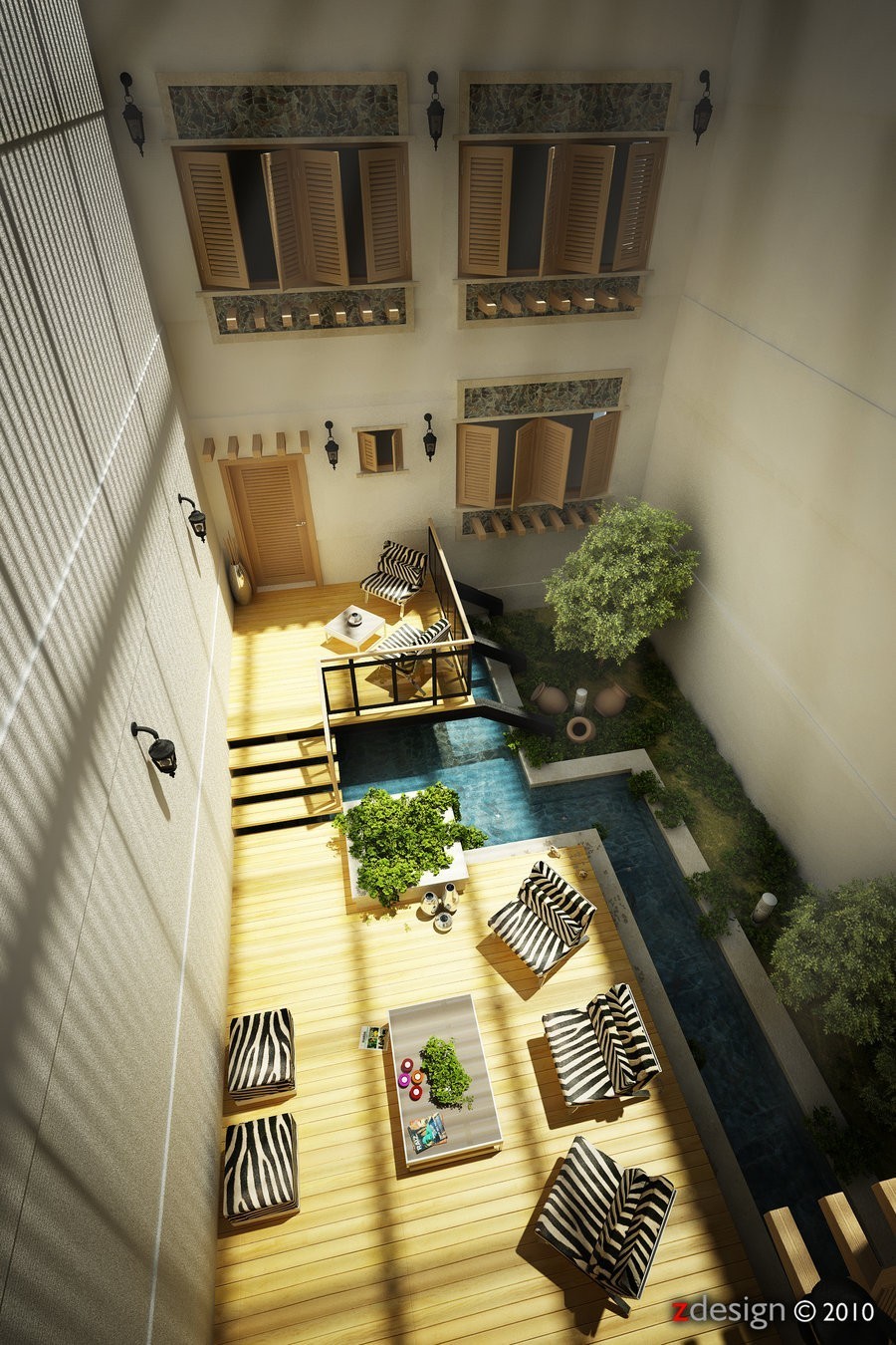 Courtyard decorating ideas davotanko home interior