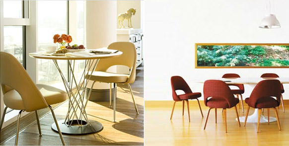 Saarinen dining chair usage Modern Classic Chairs