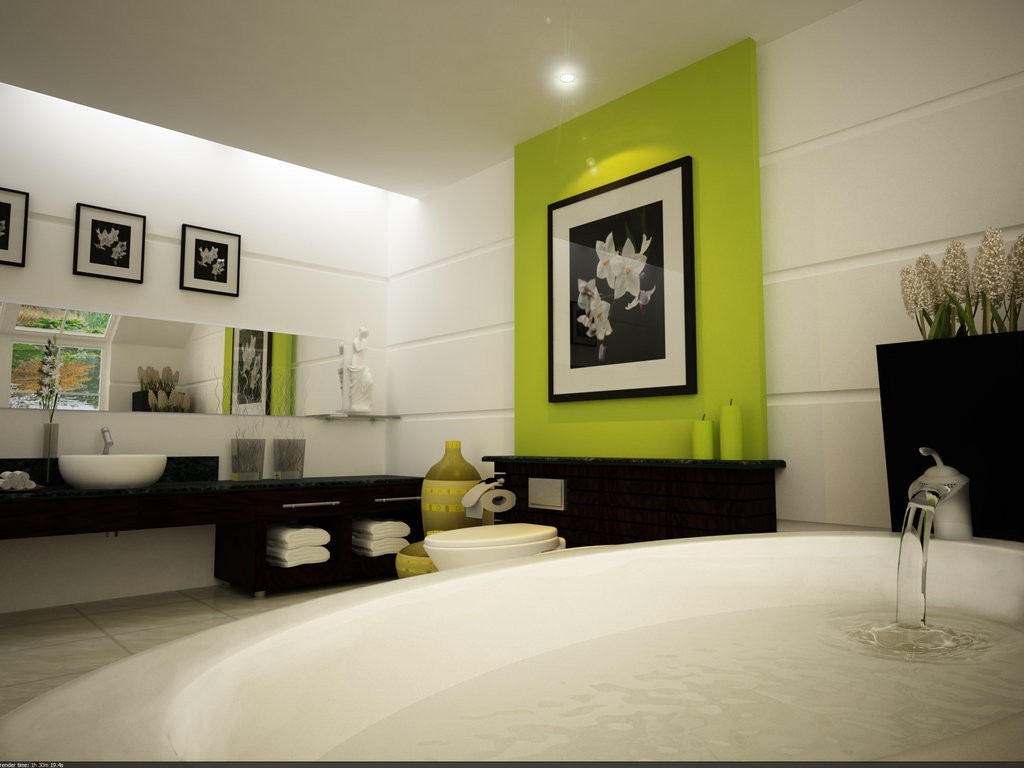 Bathroom designs color combination