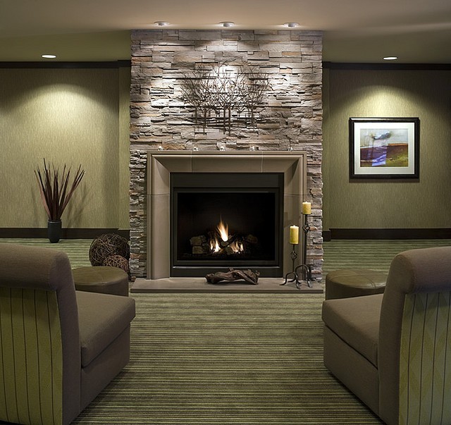 stone fireplace decorating ideas. If your room decor is more