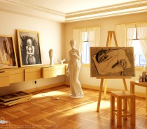artists studio creative spaces inspirational rooms