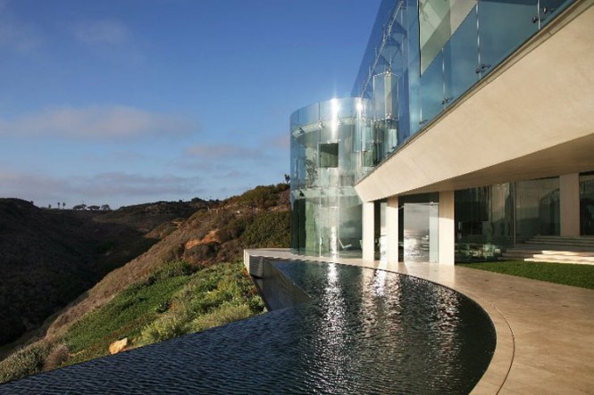 gorgeous house on a hill top