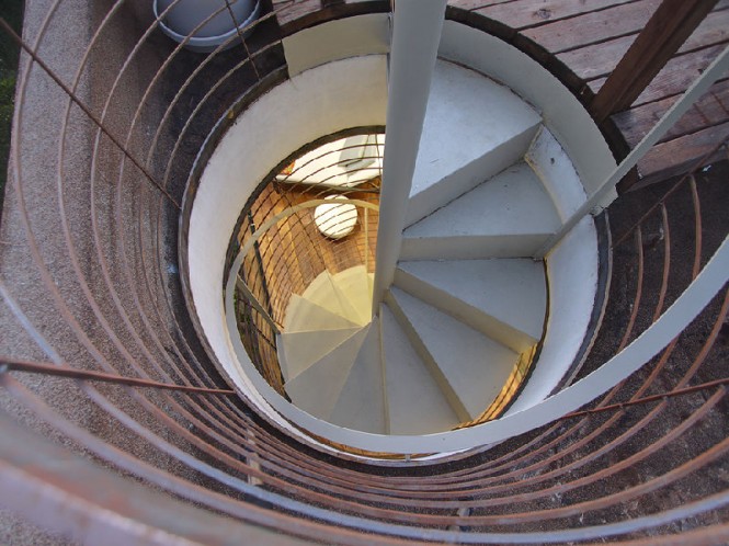 modern spiral staircase