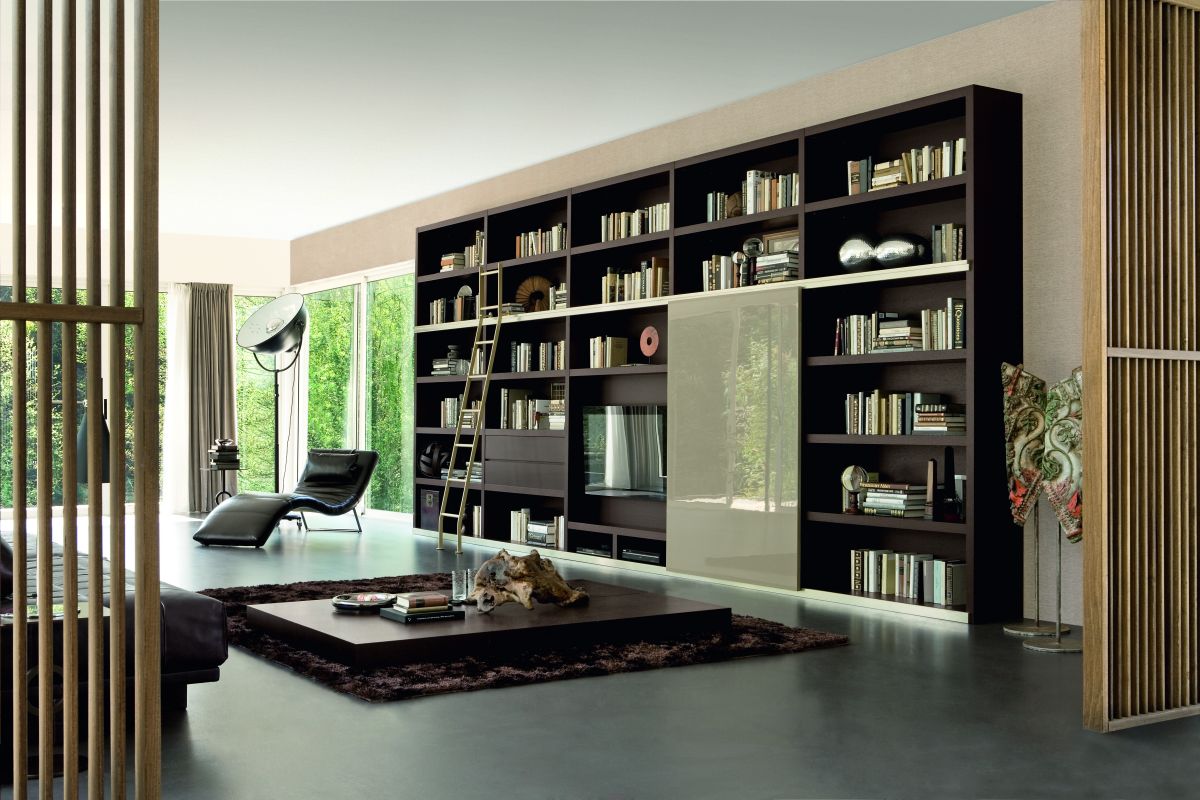 Wall Bookshelves Design