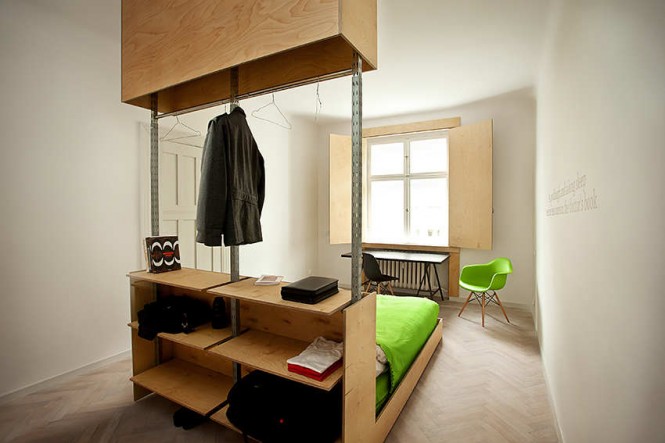 polish apt simple bedroom