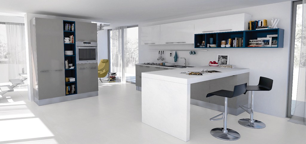 white and blue kitchen7 white and blue kitchen7