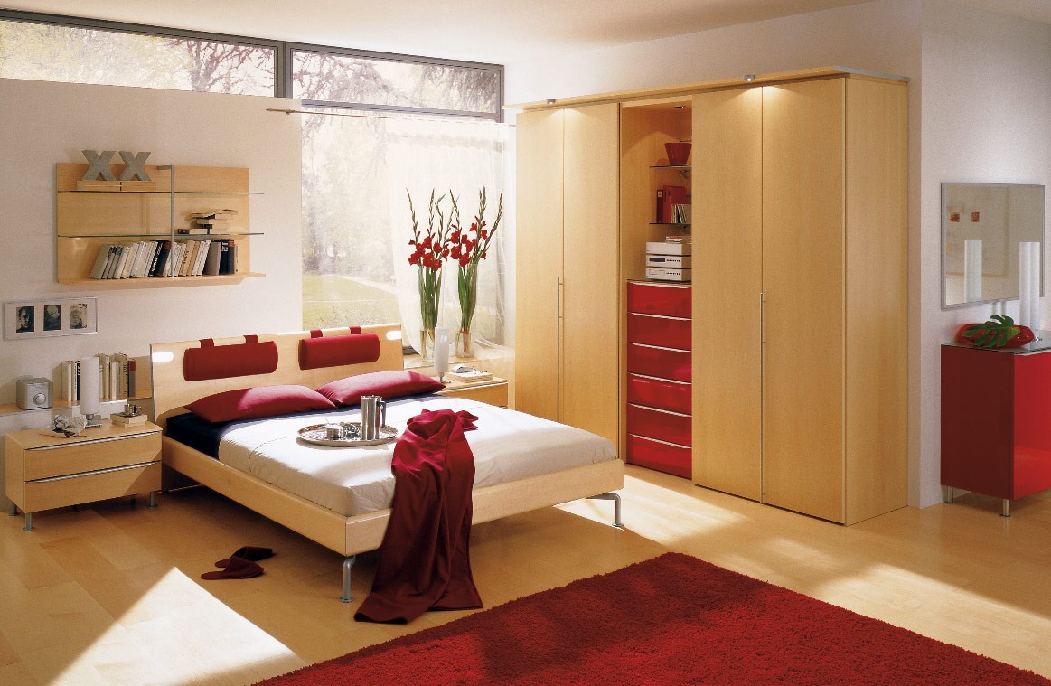 Red Bedroom Designs