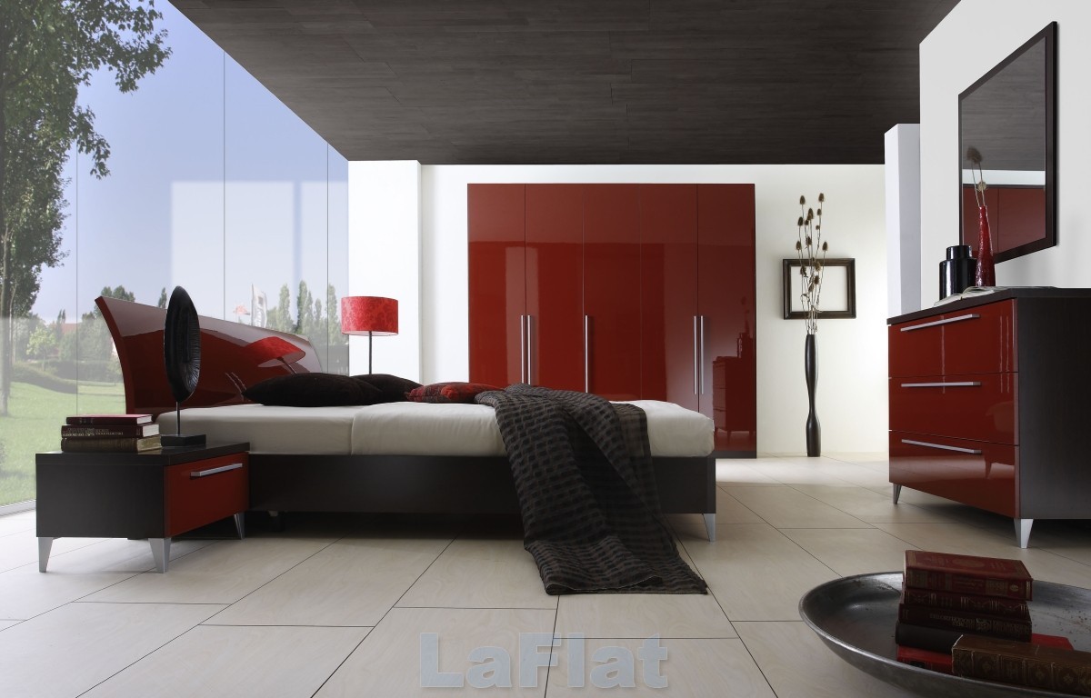 Red and Black Bedroom Furniture